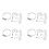 8X Electric Bicycle Spare Dropout Amplifier Easy Install Accessory Front Rear Replace Electric E Bike Torque Arm 2