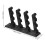 2Pcs Black ABS Bow Arrow Holder Wall Rack Sturdy Bow Display Brackets 5