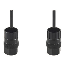 2X Cassette Lockring Remover Tool Bicycle Black with Needle for Sunrace