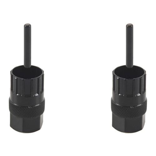 2X Cassette Lockring Remover Tool Bicycle Black with Needle for   Sunrace
