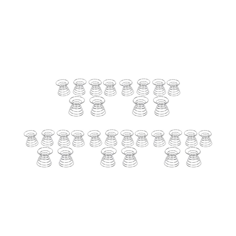 30 Pieces Air Plant Stand Airplant Container Tillandsia Holder Stainless Steel Plant Display Racks Air Pineapple Base 6032296717687