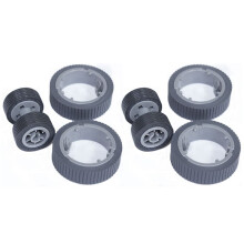 2X Pa03670 - 0001 Pa03670 - 0002 Set Consumabili Rullo di Presa + Rullo di PRELIEVO Rullo di Freno per Fi-7160 Fi-7260