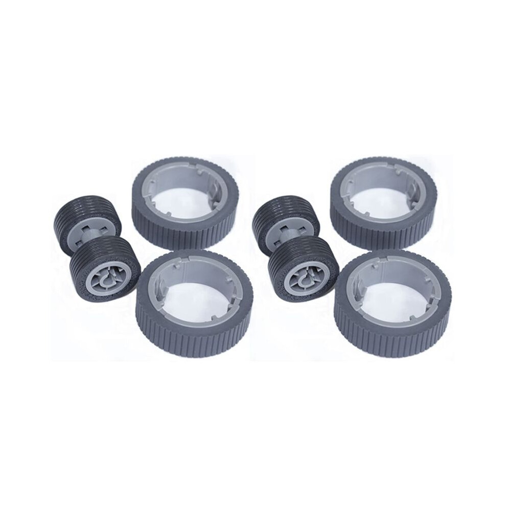 Photos - Printer Part 2X Pa03670 - 0001 Pa03670 - 0002 Consumable Set Pick Roller + Brake Roller PICKUP Roller for Fi-7160 Fi-7260