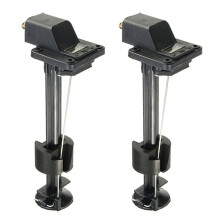 2X 12L 24L External Fuel Tank Gauge Fuel Gauge Meter Assy for for Hidea Outboard Motor Assembly