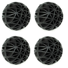 400Pcs Aquarium Bio Balls Fish Tank Filters Black 16MM
