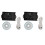 2X TC420  Programmable RGB LED Controller DC12V-24V 5 Channel LED Timing Dimmer 1