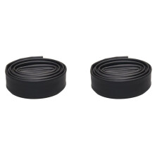 2X Black Heat Shrink Tube Electrical Sleeving Car Cable/Wire Heatshrink Tubing Wrap, 20MM,1M