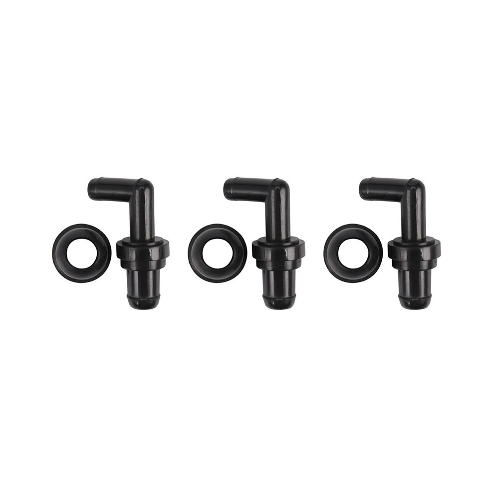 3X 90 Degree Pcv Valve And Grommet Kit For / 17130-Pm6-003 + 17139-Pk1-000 6034116872941