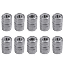 607Z Roulements À Billes À Gorge Profonde À Double Blindage, 7 x 19 x 6mm, 50 PiÈCes