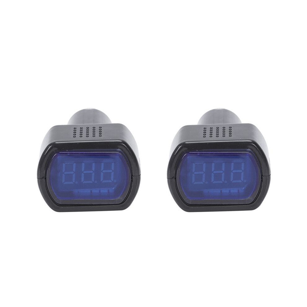 2X 12-24V LED Cigarette Car Battery Tester Voltage Meter Voltmeter