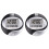 2X Temperature Display Digital Wall Electronic Clock LCD Moderne Calendar LED Bracket Watch Mute Black 2