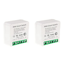 2X WiFi Relay , DIY Timer Light Module Life/Tuya Application, Wireless Remote Control