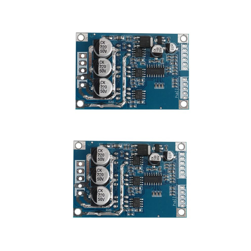 2X 12V-36V 500W Pwm Brushless Motor Controller With Hall Motor Automotive Balanced Bldc Car Driver Control Board 6032194616334