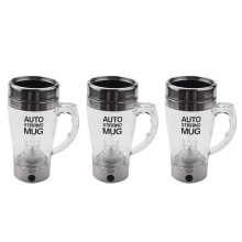 3X Self Stirring Mug Automatic Electric Lazy Automatic Coffee Mixing Tea Mix Cup Travel Mug Double Insulated Thermal Cup