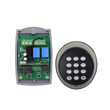 433MHZ Universele Rolling Code Ontvanger Draadloos Numeriek Toetsenbord voor Automatische Garagedeur Draaipoort Schuifpoort Opener