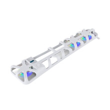 For PS5 PRO Cooling Fan for  5 PRO Disc Edition Digital Edition USB 3.0 Port and with RGB Lighting White