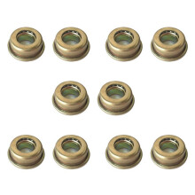 5X Diametro Interno del Cuscinetto Della Forcella da Immersione 1/2 Pollici 12.7X27X30mm Accessori per Sedie Un Rotelle H009 / H005 Cuscinetto Della