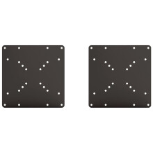 2X VESA Mount Adapter Plate for TV Mounts, Convert 75X75 and 100X100 to 200X200 mm VESA Patterns, VESA Conversion Plate
