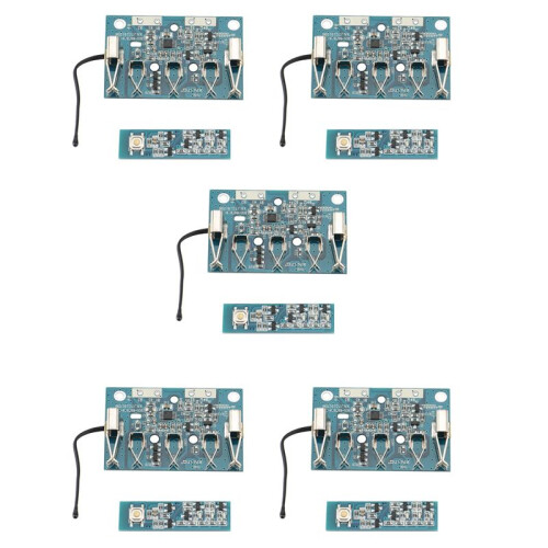 5X PCB Circuit Board for  18V Li-Ion Battery Voltage Detection Protection