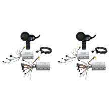 2X Electric Scooter Dual Drive Controller JP 48V 52V 60V 25A Brushless Controller AB Front Rear Drive Controller Kit,3