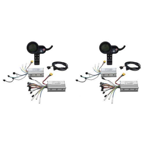 2X Scooter électrique Dual Drive Controller JP 48V 52V 60V 25A 50A Brushless Controller AB Front Rear Drive Controller Kit,3