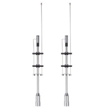 2X Professional Radio Antennas Outdoor Personal Car Parts UHF VHF 145/435MHz Dual Band Antenna CBC-435 for Car 40GF
