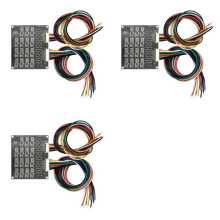 3X Balanceador Activo de 1,2 A, Ecualizador de 16S, Placa de Transferencia de Energía de Iones de Litio Lifepo4, Batería de Litio LTO de 16S