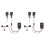 2X Electric Scooter Anti-Theft Device Vibration Alarm System Support Vehicle Search Function for  36-72V 1