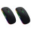 2X Wireless Mouse  5.1 Rechargeable LED Silent Mouse USB Optical Ergonomic Gaming 2.4G Wireless Backlite 1