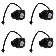 4X 1-60L/Min  5-24V Hall Effect Water Flow Sensor Counter Meter FS300A
