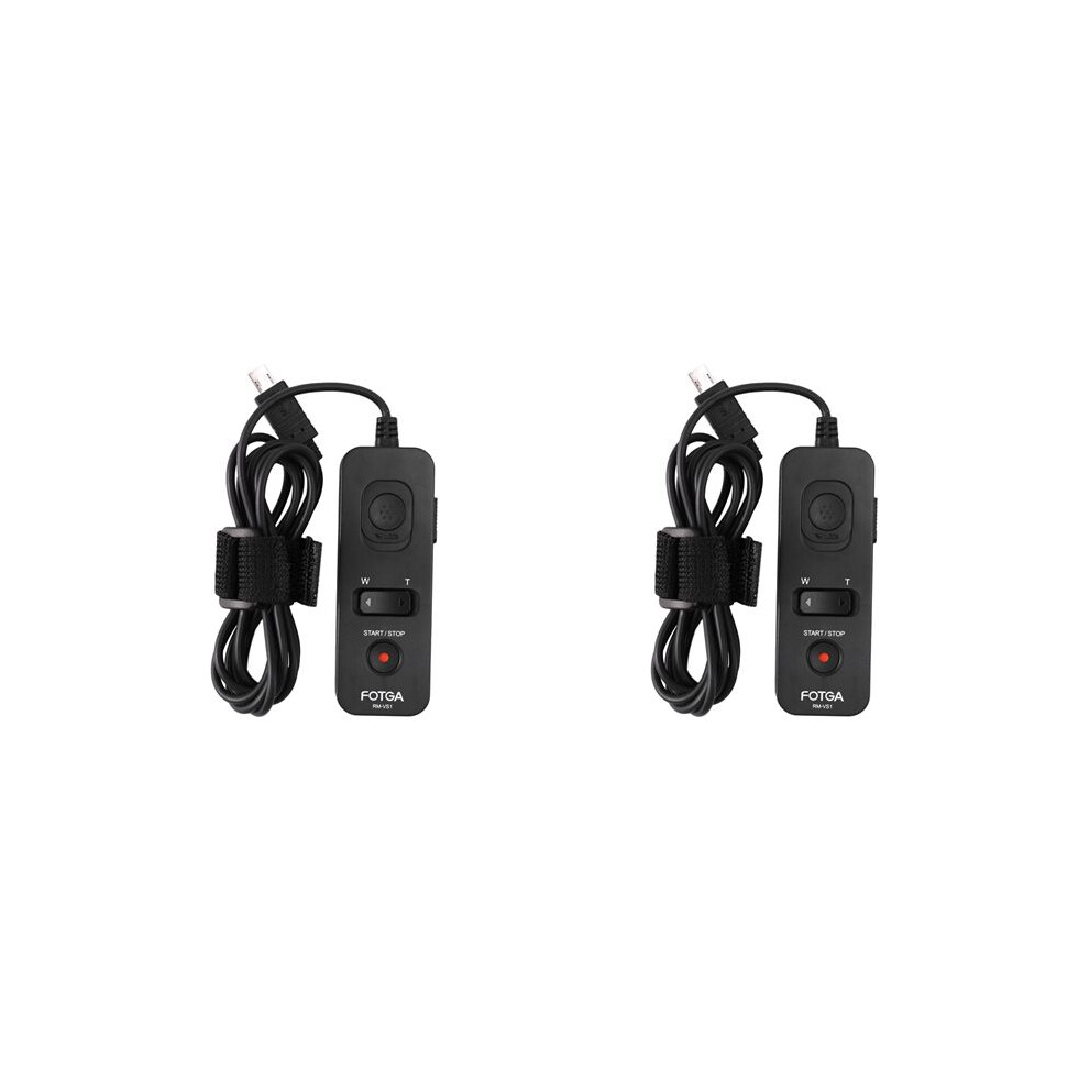 2X Fotga Rm-Vs1 Remote Control Shutter Release For Rm-Vpr1 A-5100 A-7S A-5000 6032759674373