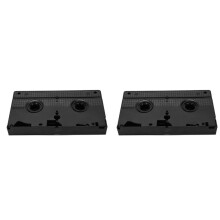 2X VCR Cleaning Kit for VHS Video Tape Wet Type Cleaner No Damage Cleaning