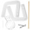 1Set Silicone Propagation Rack Mold DIY Vase Stand Kit for Storage 10