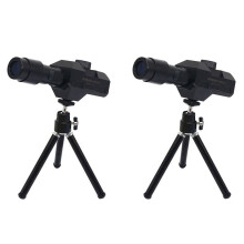 2pièces Télescope Numérique WiFi Objectif à  Ouverture 70X 2MP Photos Vidéos Monoculaire de Positionnement de Détective Mobile