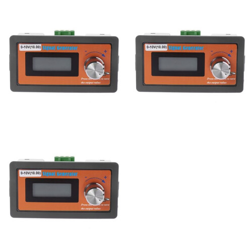 3X 0-10V Signal Generator Voltage Generator 0.01 High Precision