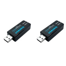 2X USB2RIG Radio USB Sound Card Connector for , , Business Radio