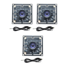 3PCS 100 Degree Camera Module OV9732 1MP 1280x720 30fps USB Camera Module Drive Free for WinXP/7/8/10 With1.5M Cable