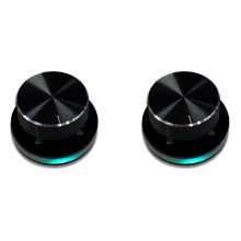 2X Controlador de Volume USB Computador Controlador de Volume USB Ajustável Suporte Teclas de Atalho Personalizáveis com RGB