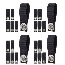 4X Hockey Helmet Chin Strap Detachable Helmet Loops Hockey Chin Strap Helmet Strap with Single Snap Hockey Helmet
