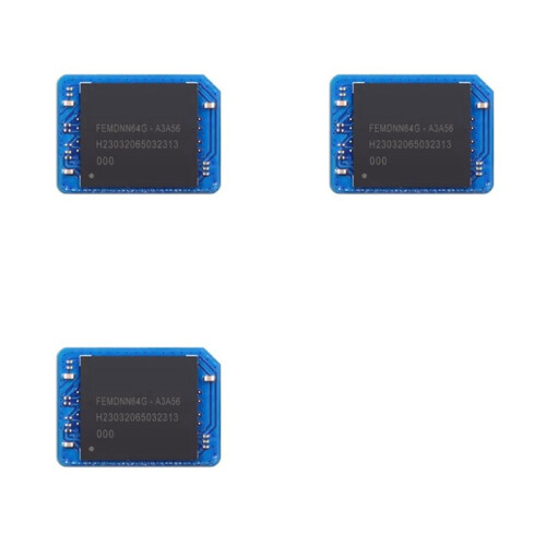 3X EMMC Module for for Orange Pi 5  for  5  Board with Fast Read and Write Speeds 64GB 1