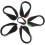 6 lampes LED clignotantes pour chaussures, accessoires course nocturne 5