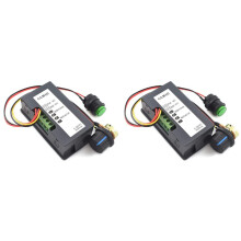2X 6V-30V 8A Motor Speed Controller 6V 12V 24V PWM Stepless Speed Control Adjustable Driver Regulator