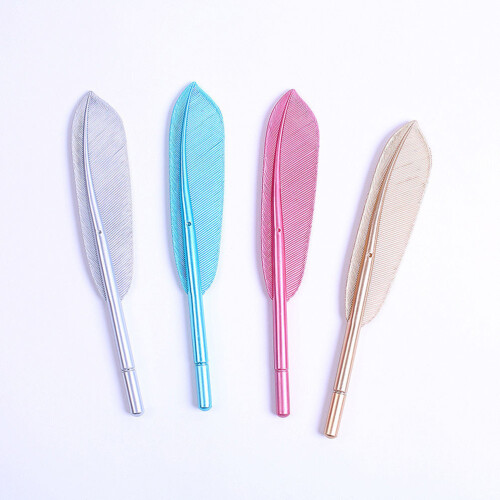 8Pièces Stylos Plumes Multicolores Créatifs Écriture Mariage 2