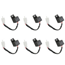 6X Indicateur de Relais LED 12V Relais Moto Quad Indicateur Indépendant de Charge Lf1-S-Pin Max 150W 2 Pin