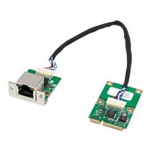 PCIE Key to 2.5G Ethernet Network Card I226V Chipset, 10/100/1000/2500 Mbps RJ45 Port