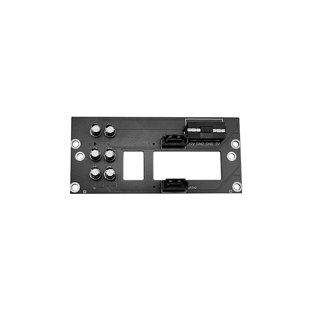 Photos - Laptop Bag Dual 2.5inch Hard Drive Backplane NAS Chassis Adapter Plate Large 4D Power Supply Storage Server Backplane