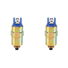 2X 24V Brandstofpompsolenoïde Brandstofafsluitstopsolenoïde voor /-Motor 7185-900P 7180049D 5000815650
