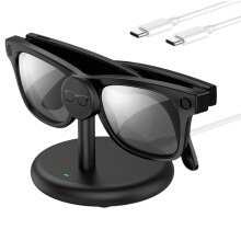 For Meta Glasses Charging Dock AR Glasses Portable Travel USB-C Charger Stand