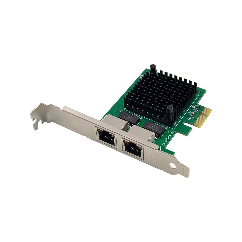 Dual Pcie 3.1 2.5G Network Adapter With I225 2500/1000/100Mbps Pci Express Gigabit Ethernet Card Rj45 Lan Controller 4711589404825