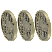 3X CW Morse Code Monedas Conmemorativas CW Training Coin Morse Code Training Coin para Principiantes Entusiastas de la Radio